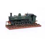 A 2½" (Gauge 3) two-rail electric GWR 20xx class 'Pannier' 0-6-0 Tank Locomotive, appears to be
