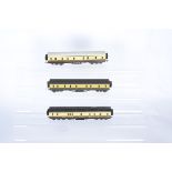 Exley 00 Gauge GWR chocolate and cream Mail and Parcels Coaches, Ocean Mails, Baggage/Parcels