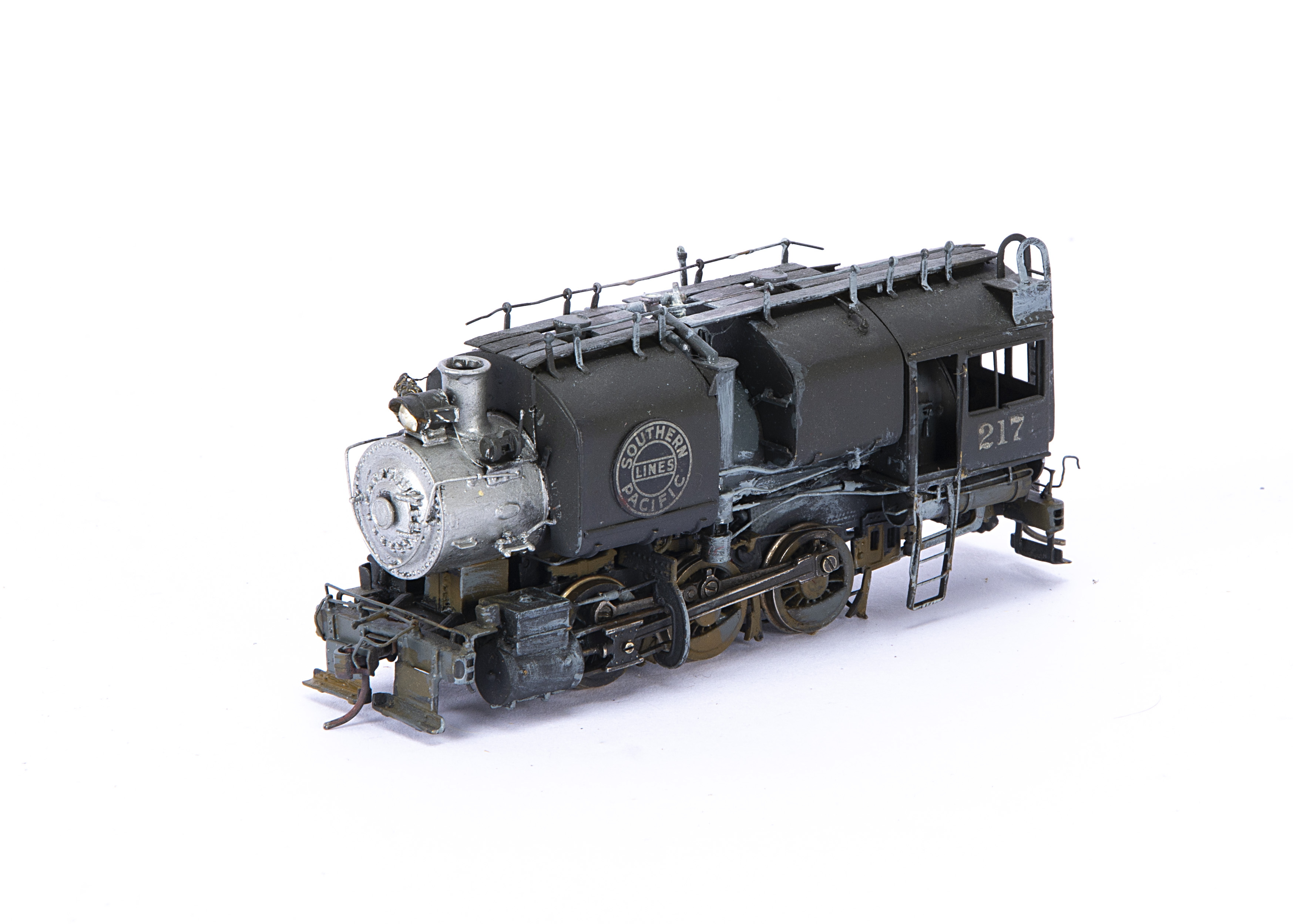 Westside Model Company H0 Gauge Southern Pacific S-2 #217T, Samhongsa, Korea, poorly painted and