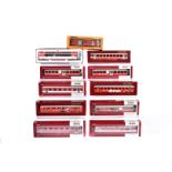 Bemo H0e/H0m Gauge Swiss Coaching Stock, all boxed, Matterhorn Gotthard Bahn, 3288 260 (