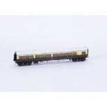 Lawrence Scale Models 00 Gauge 4mm GWR 70' 1st/3rd Brake Side Corridor Coach, one roof panel