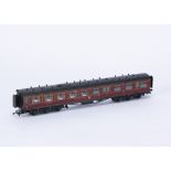 Lawrence Scale Models kitbuilt 00 Gauge 4mm LMS 12-wheel 3rd Class Dining and Kitchen Car 102,