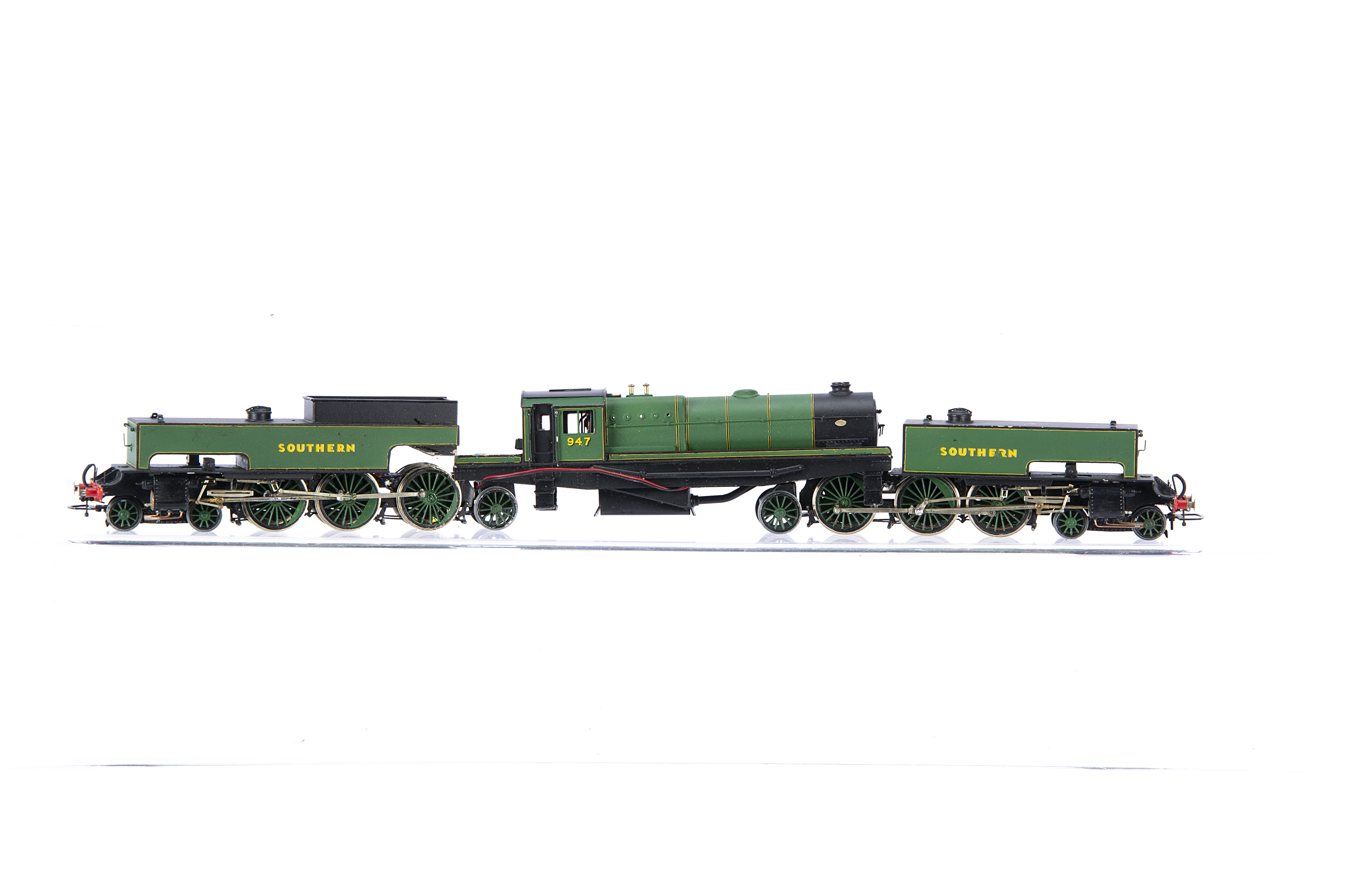 K's or similar Kitbuilt 00 Gauge Southern Railway green Beyer-Garrett 4-6-2-2-6-4 947 Locomotive,