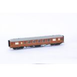 Fred Newman Finescale 0 Gauge LNER teak bogie Buffet Car 1852, G