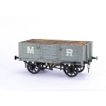 A 5" Gauge Hand-built and exceptionally well-detailed Midland Railway 7-plank Wagon, the original