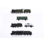 Hornby-Dublo 00 Gauge 2-Rail modified and detailed Locomotives and rolling stock, LMS repainted