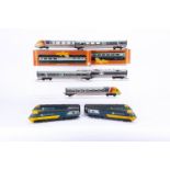 Hornby 00 Gauge unboxed APT and Inter-City 125 Units and boxed Coaches, 5-Car APT Set and Inter-City