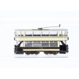 A very fine 00 Gauge London County Council E1 class bogie Tram by Exley or similar, believed to be