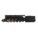 A Bockholt for Fulgurex Gauge 1 Austrian BBÖ class 214 steam 2-8-4 Locomotive and Tender,