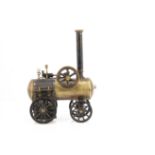 A Live Steam German-made Portable Engine, possibly by Grepper & Kelch or Doll and Co, with 3"