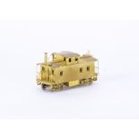 Overland Models H0 Gauge Virginian 'C-1' Wood Caboose w/Ajax brake stand (Post 1954) OMI 1228,