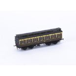 Lawrence Scale Models kitbuilt 00 Gauge 4mm GWR Clerestory roof All 3rd Passenger Coach, fitted with