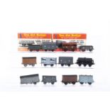 00 Gauge NER Kitbuilt and modified RTR Vans and open goods wagons, LNER livery kitbuilt Ratio