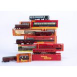 Hornby and Tri-ang 00 Gauge Royal Mail Coaches Caledonian 4-wheel Coaches and other Stock, Hornby,