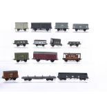 00 Gauge LMS Kitbuilt and modified RTR Vans and open goods wagons, LMS livery kitbuilt Ratio and