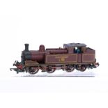 Kitbuilt 00 Gauge London Transport Underground maroon 0-6-2 Tank Locomotive, No L52, built and