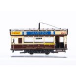 A very fine Scratch-built/modified 00 Gauge Brighton Corporation 4-wheeled Tram, possibly built