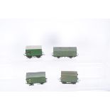 D&S Ratio and other 00 Gauge Kitbuilt SR green 4-wheel Passenger Brake Van and Horseboxes, D&S