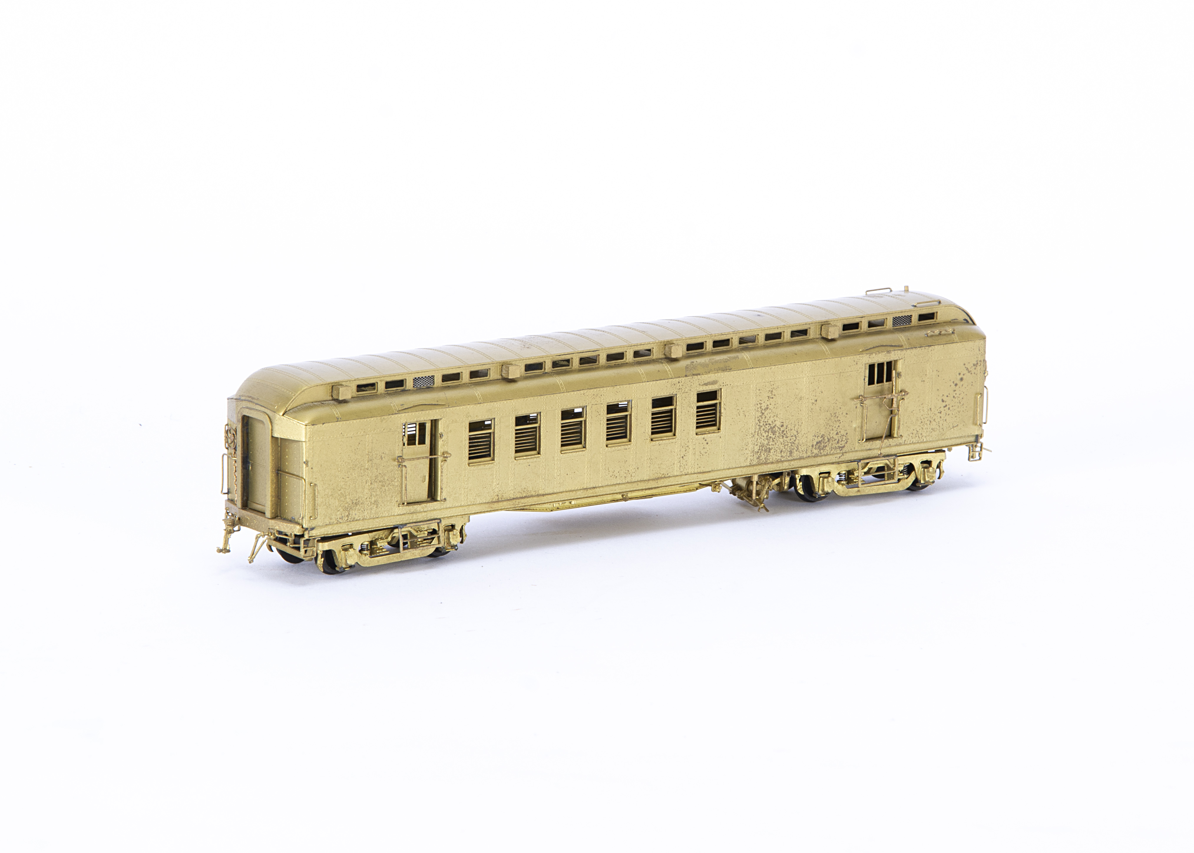 Pecos River Brass H0 Gauge Santa Fe Heavyweight Baggage 1820 R.P.O. #57-59/70-79 W/O Skylight,