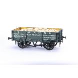 A 5" Gauge Hand-built and exceptionally well-detailed Private Owner 3-plank Stone Wagon, the