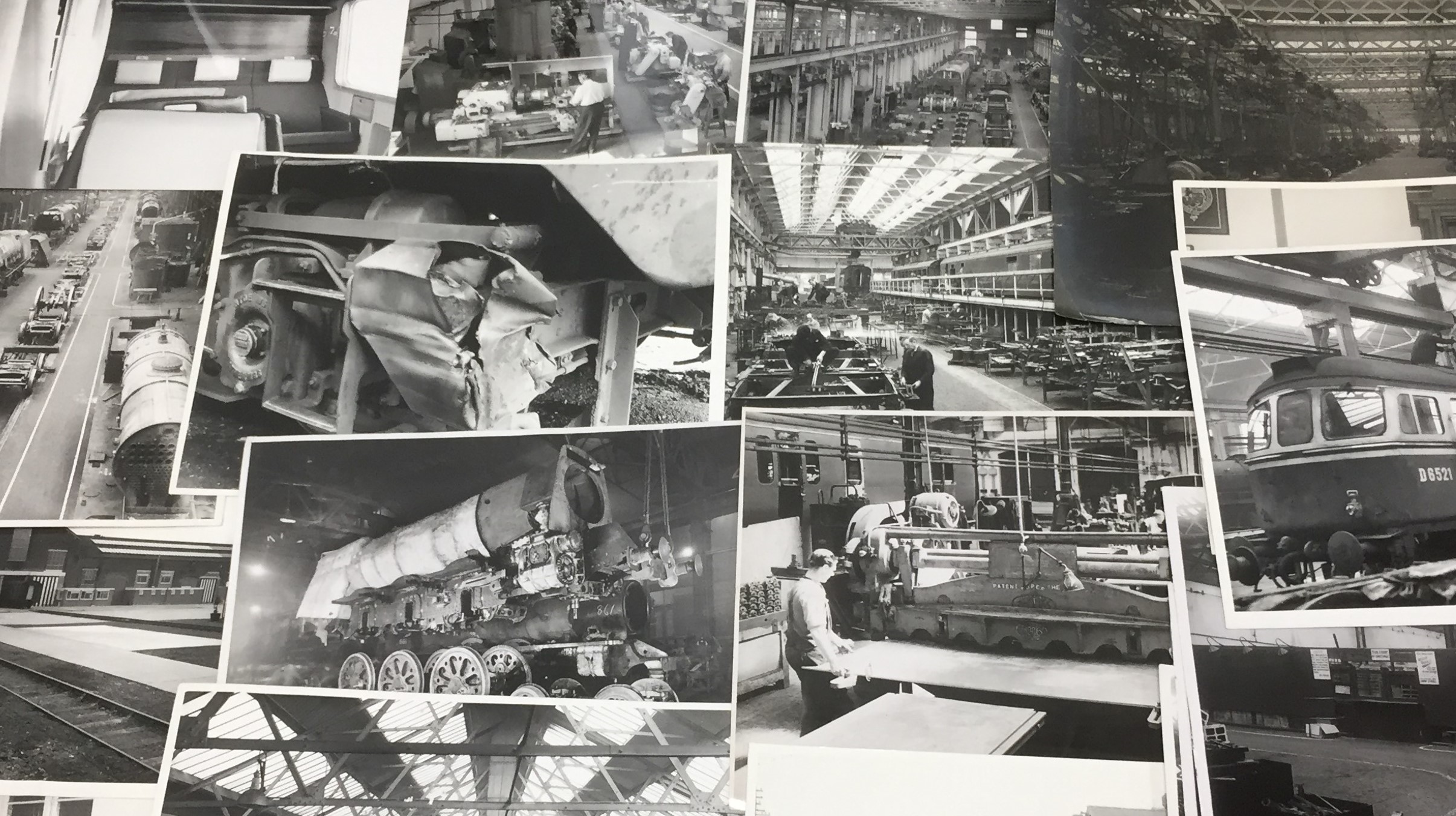 A Collection of Silver Print Photographs of the Southern Railway/BR(S) Eastleigh Railway Works - Image 4 of 8