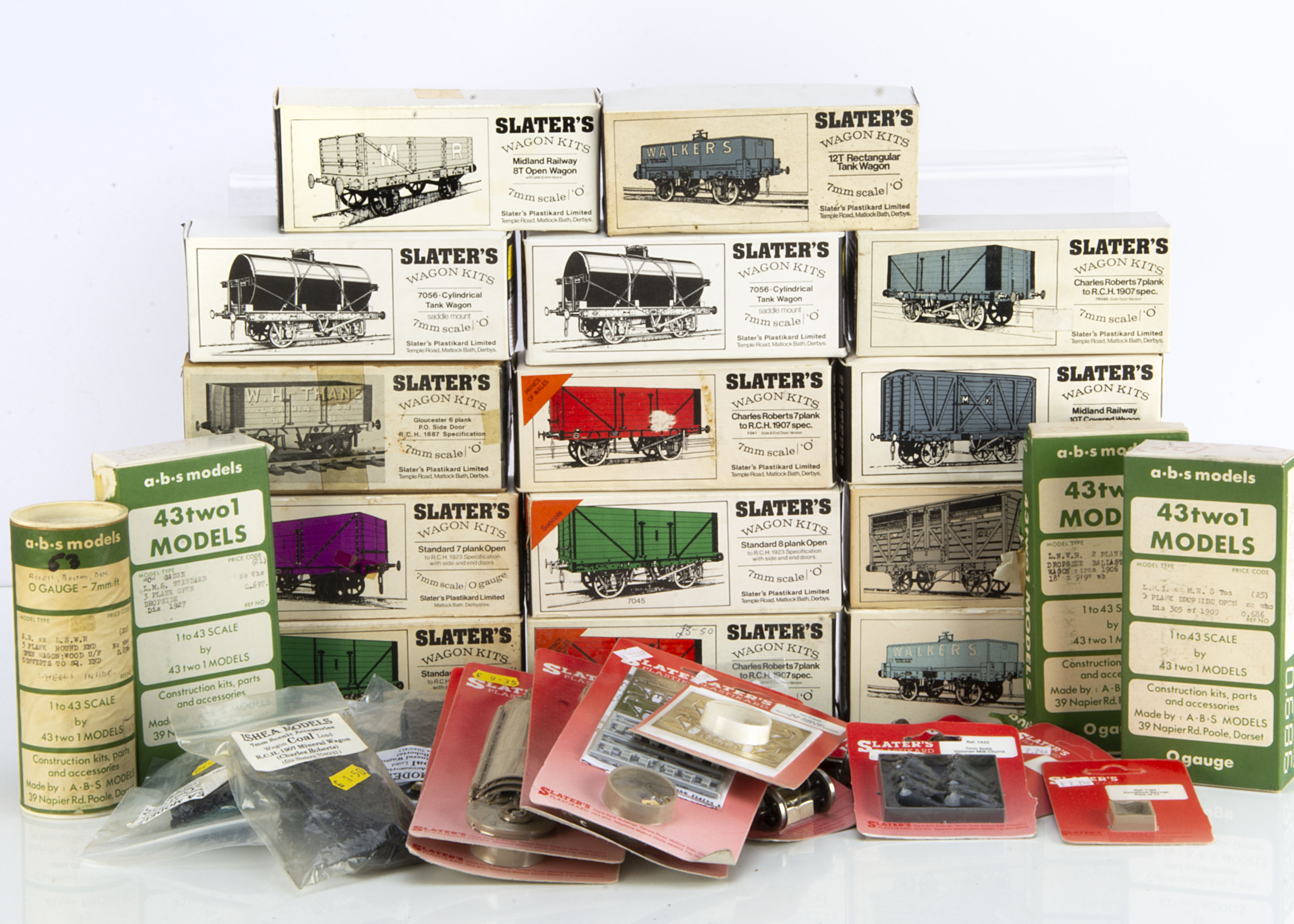 Finescale 0 Gauge Wagon Kits and Accessories by Slater's and others ...