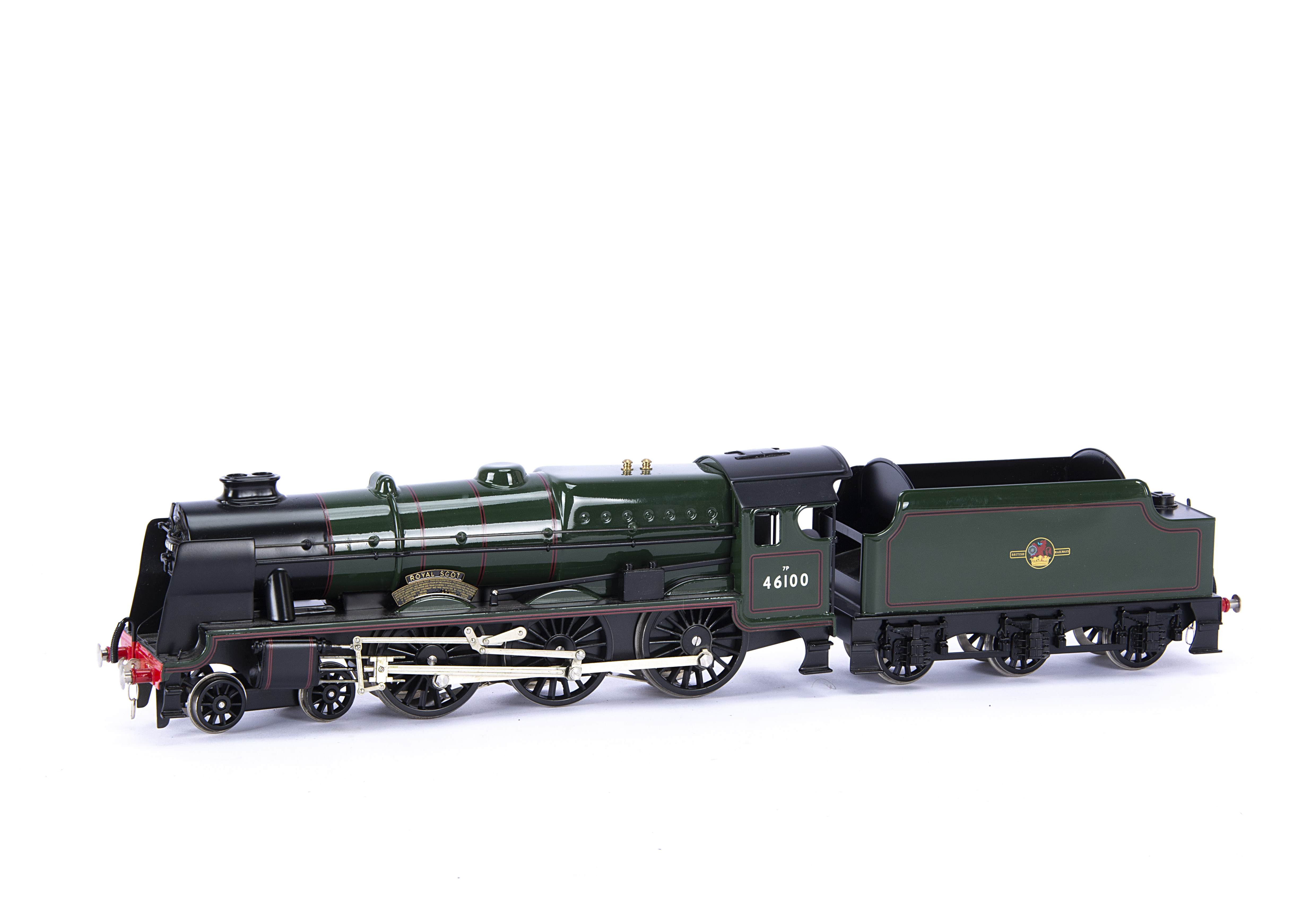 A Bassett-Lowke (Corgi) 0 Gauge 3-rail electric BR (ex-LMS) 'Rebuilt Scot' 4-6-0 Locomotive and