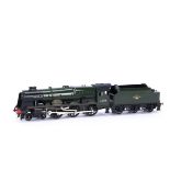 A Bassett-Lowke (Corgi) 0 Gauge 3-rail electric BR (ex-LMS) 'Rebuilt Scot' 4-6-0 Locomotive and