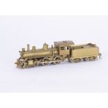 Alco Models H0 Gauge MA & PA 4-4-0 American Cat S-121, ROK-AM, Korea, unpainted, in original box