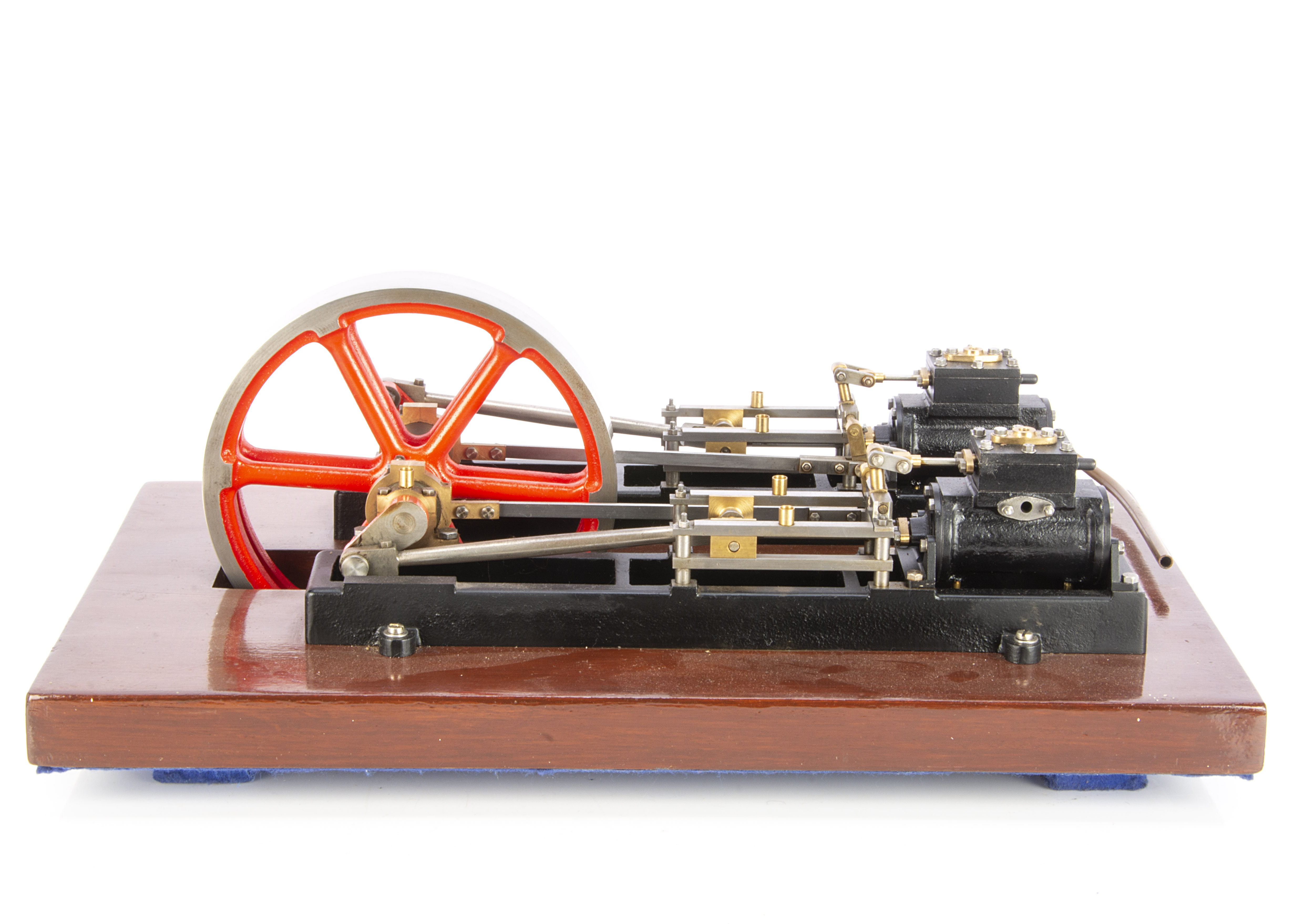 Stuart Engine Horizontal A Stuart Turner Twin-cylinder Horizontal 'Double Victoria' Engine, with ...