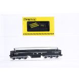 00 Gauge Silver Fox Diesel Locomotive and Flangeway Snowplough, Silver Fox models D16 LMS black