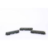 Unboxed Tri-ang TT Gauge Diesel Multiple Unit 3-Car unit, T190 Power Car, T137 Centre Car and T136