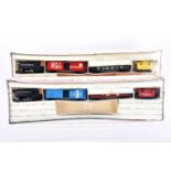 Early American Freight Train Packs Ref 950/1 and 900, both of 1950s production, 950/1 containing