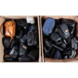 Two Boxes of Camera Cases, 280 cases (approx), mainly compact cases, many branded, Olympus, Canon,