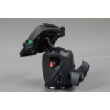 A Manfrotto MH054M0-Q5 Magnesium Ball Head, with quick release plate, all moves freely, two paint