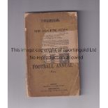 ATHLETIC NEWS ANNUAL 1897 Annual, 224 pages. Front cover has a section missing and the back cover is