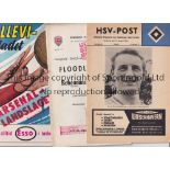 ARSENAL Three programmes for away Friendlies v Sweden XI 60/1 , slightly marked, Bohemian Selected