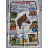 RED RUM Linen / cotton Tea Towel design by Causeway of Red Rum. Good