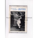 LEYTON ORIENT / AUTOGRAPHS 1955/6 First ever issue of Leyton Orient News Volume 1 No. 1 April