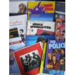 MUSIC MEMORABILIA Thirteen items including concert programmes for Queen, Rolling Stones, Prince,