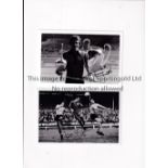 LIVERPOOL Two invidually signed b/w photo postcards by Terry McDermott and Ian St. John. Good