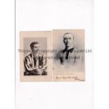 SOUTHAMPTON Two postcards, C.B. Fry 1907 and Arthur Chadwick 1915, small nick and writing on the