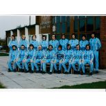 FOOTBALL Forty autographed 12 x 8 photos of former players 1950s - 1980s including Jesper Olsen,