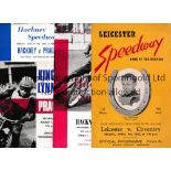 SPEEDWAY PROGRAMMES 1960'S & 1970'S Thirty five programmes including several Internationals in the