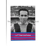 ICFC SEMI-FINAL 1962 / BARCELONA V RED STAR BELGRADE Programme for the match in Barcelona 25/4/1962.
