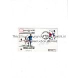 GEORGE BEST / AUTOGRAPH First Day Cover for the 1968 European Cup Final, Manchester United v