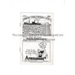 GRIMSBY TOWN V MIDDLESBROUGH 1947 Programme for the League match at Grimsby v Middlesbrough 3/5/