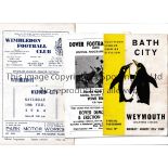 NON-LEAGUE FOOTBALL PROGRAMMES Over 50 programme for the 1950's and 1960's with the majority being