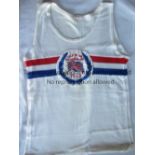 GREAT BRITAIN ATHLETICS Running vest for 1962, very slightly marked. Generally good
