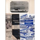 PRESTON NORTH END Three publications: Let's Talk About issued in 1946, Souvenir of Championship